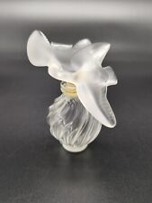 Lalique Nina Ricci Two Doves L'Air Du Temps Crystal Perfume Bottle France Empty picture