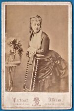 cabinet card photo imperatrice empress Eugenie France ca 1868 Napoleon III wife picture