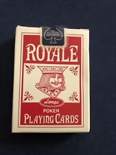 Vintage Longs Drug Stores Red Royale Poker Playing Cards New Sealed picture