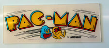 Midway PACMAN New Old Stock Marquee PLEXI NOT TRANSLITE picture