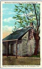Postcard - Washington's Boyhood Home - Opposite Fredericksburg, Virginia picture