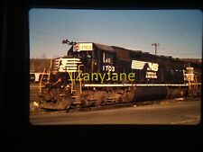 11014 VINTAGE Train Engine Photo 35mm Slide NS 1703 EMD SD45-2 NOVEMBER 12 2016 picture