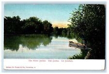 c1905 The River Jordan Scene, Jericho Palestine Antique Unposted Postcard picture