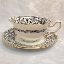 Wedgwood Florentine Black Dragon - Cup and Saucer - Great Condition picture