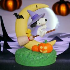 2023 Hallmark Halloween Ornament Snoopy's Moonlit Mischief With Light & Sound picture