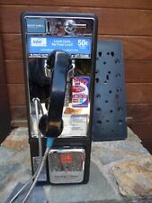 Vintage Push Button Pay Phone Telephone  Pac Bell with Aluminum Mounting Plate picture