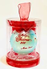 Macy's Celebrity Make A Wish Collection Martha Stewart Christmas Ornament Ball  picture