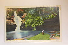 Postcard Waterfalls At Cedar Falls Logan OH F28 picture