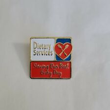 Dietary Services Serving Our Best Every Day Lapel Hat Jacket Pin picture