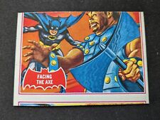 1966 Topps Batman Red Bat # 6A Facing the Axe (VG) picture