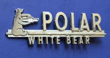Vintage Polar Chevrolet White Bear Lake Mn Chrome Dealership Badge Emblem 5.5” picture