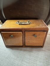 Antique Two-Sided Four-Door Box with Pair of Dice, Magic Trick, circa 1890 picture