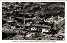 Reidsville, NC North Carolina  AMERICAN TOBACCO CO PLANT Factory/Stacks Postcard picture
