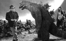 Behind the Scene Godzilla  with director  8x10 Photo picture
