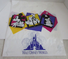 VINTAGE 90's Plastic Walt Disney World Plastic Souvenir Bag picture