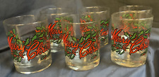 6 Vintage Houze Art Merry Christmas Tumblers 4.25” picture