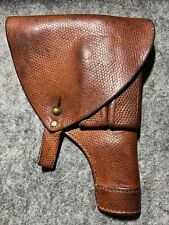 WWI, WWII Swedish Husqvarna M1907 Leather Holster picture