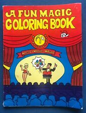 Vintage Magic Trick A Fun Magic Coloring Book 3-Way by Royal 1977 picture