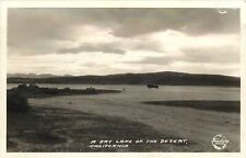 Postcard RPPC California Dry lake on Desert Frasher CA24-5045 picture