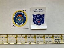 Vintage U.S. Customs and Border Protection Seal Logo Sticker Decal  2”—set of 2 picture