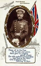 Colour WWI Illustration Field Marshal Earl Kitchener 6x4 PHOTO picture