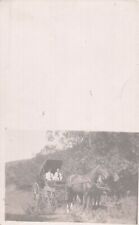 RPPC Horse Drawn Buggy ridden by 