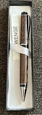 WENGE Wood GORGEOUS HIGH QUALITY HANDMADE CIGAR BALL POINT PEN Bloom Woodworking picture