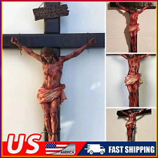 Realistic Crucifix Christ Wound For Meditation,Wall Cross,Domestic Altar Arts US picture