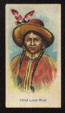 1910 E49 American Caramel Wild West Caramels - Chief Lone Wolf picture