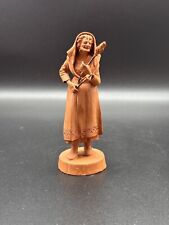 Vintage 1930s-1950s School of Paolo Grasso Black Forest Woman W/Fire Holder picture