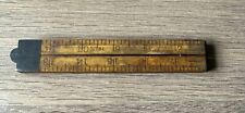 VINTAGE PRE-1922 UPSON NUT COMPANY NO. 61 FOLDING 24 INCH WOODWORK'S RULER picture