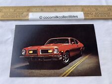 Vintage 1974 Pontiac Dealership Advertising Postcard GTO Unused Wide Track NOS picture