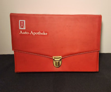 Vintage German AUTO FIRST AID KIT Hans Hepp Red Buckle see photos picture