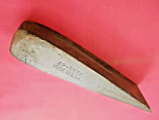 Vintage HEAT TREATED WOOD SPLITTING WEDGE AP-5074 MADE IN U.S.A. picture