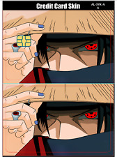 Naruto Shippuden Itachi Uchiha Credit Card Smart Sticker Skin Small Chip Debit picture