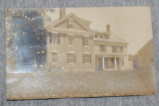 VTG Postcard: The Warner Home - Saxtons River - Real Photo Sepia Card picture