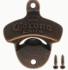 NEW - Corona Extra Beer Wall Mounted Bottle Opener - Red Copper picture