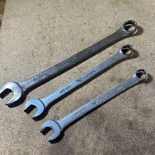 Vintage Vulcan USA 3 Piece Combination Wrench Set SAE 7/8, 11/16, 5/8 Inch picture