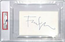 FRANCIS FORD COPPPOLA Godfather Director Signed Auto Index Card PSA/DNA SLABBED picture