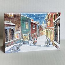 Vintage Unused Christmas Card NATALINA MARCANTONI-Mouth Painter picture