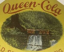 Antique Vintage 1930s 🔥 Queen Cola Label, Punxsutawney, PA, Unique Americana picture