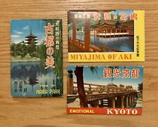 1950s Vintage Japanese Postcards- 3 Sets Unused picture