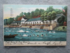 Antique Public Baths, St. Paul, Minnesota Postcard 1907 picture