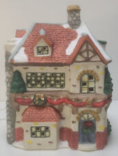 Vintage Dickens Collectables ~ Hand Painted Porcelain Lighted ~ Inn ~ 1996 picture