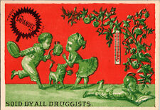 Sapanule Glycerine Lotion Druggist Victorian Trade Card 2.75