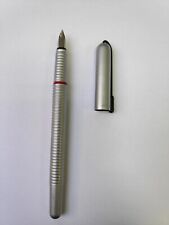 rotring 900 fountain pen vintage mate silver steel nib M 1990`s picture
