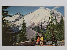 Mt Mount Rainier 1940 Union Oil Company 76 Postcard Standard 3.5x5.5 inch picture