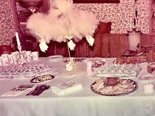 1970’s Fabulous Retro Baby Shower Table Party Decoration Snapshot picture