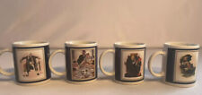 1929, 1930, 1936 & 1943 THE SATURDAY EVENING POST NORMAN ROCKWELL COFFEE MUG SET picture
