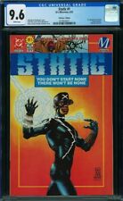 Static #1 CGC 9.6 WP 1993 DC/Milestone (1st App of Static) Collector's Edition picture